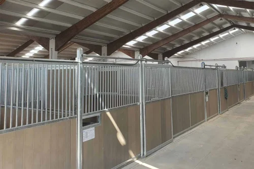 Plastic Infill example of Laake's Rossi Stall Front